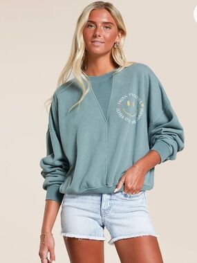 Modish rebel crewneck